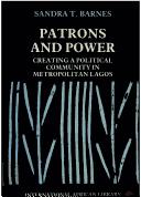 Front cover of Patrons and power by Sandra T. Barnes