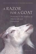 Cover of A razor for a goat by Elliot Rose