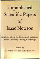 Front cover of Unpublished scientific papers of Isaac Newton by John Conduitt
