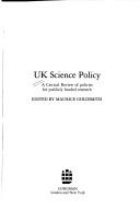 Front cover of United Kingdom Science Policy by M. Goldsmith