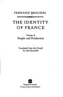 Front cover of Identité de la France by Fernand Braudel