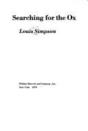 Front cover of Searching for the ox by Louis Aston Marantz Simpson