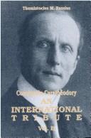 Front cover of Constantin Caratheodory by Themistocles M. Rassias