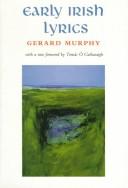 Cover of Early Irish lyrics by Gerard Murphy