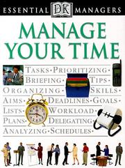 Cover of Manage your time by Tim Hindle