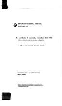 Front cover of Los ideales de universidad "científica," 1931-1959 by Diego H. de Mendoza
