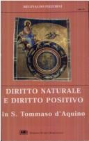 Cover of Diritto naturale e diritto positivo by Reginaldo Pizzorni
