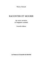 Cover of Raconter et mourir by Thierry Hentsch