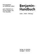 Cover of Benjamin-Handbuch by Burkhardt Lindner