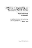 Cover of A history of engineering and science in the Bell system by AT & T Bell Laboratories. Technical Publication Dept.