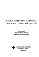 Cover of Leer y entender la poesía by Martín Muelas Herraiz