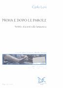 Cover of Prima e dopo le parole by Carlo Levi