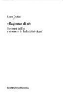 Cover of Ragionar di sé by Laura Diafani