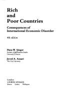 Cover of Rich and poor countries by H. W. Singer