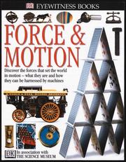 Cover of Force & Motion (DK Eyewitness Books) by Peter Lafferty