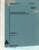 Cover of Established Programs Financing for health care by Canada. Library of Parliament. Research Branch.