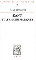 Cover of Kant et les mathématiques by Frank Pierobon