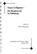 Cover of Ein Bruderzwist in Habsburg by Franz Grillparzer
