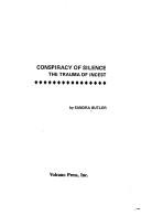 Front cover of Conspiracy of silence by Sandra Butler