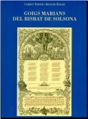 Front cover of Goigs marians del Bisbat de Solsona by Climent Forner