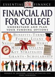 Front cover of Financial aid for college by Ronald Wayne Johnson