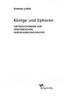 Cover of Könige und Ephoren by Andreas Luther
