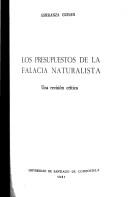 Cover of Los presupuestos de la falacia naturalista by Esperanza Guisan