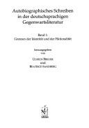 Cover of Autobiographisches Schreiben in der deutschsprachigen Gegenwartsliteratur by Ulrich Breuer