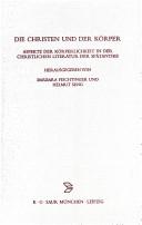 Cover of Die Christen und der K©œrper by Barbara Feichtinger