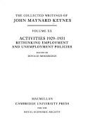 Cover of The Collected Writings by John Maynard Keynes