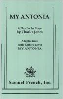 Cover of My Antonia by Charles Jones