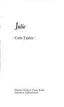 Front cover of Julie by Cora Taylor