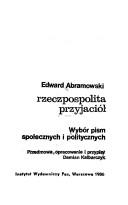 Cover of Rzeczpospolita przyjaciół by Edward Abramowski