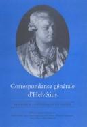 Cover of Correspondance générale d'Helvétius by Helvétius