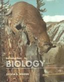 Cover of Introduction to biology by Sylvia S. Mader