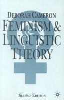 Front cover of Feminism and linguistic theory by Deborah Cameron