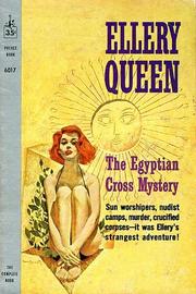 Front cover of The Egyptian Cross Mystery by Ellery Queen
