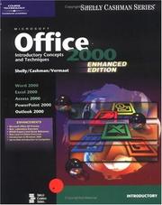 Cover of Microsoft Office 2000 by Gary B. Shelly
