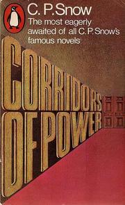 Front cover of Corridors of power by C. P. Snow