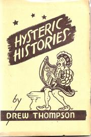 Front cover of Hysteric histories by Andrew Ruthven Thompson