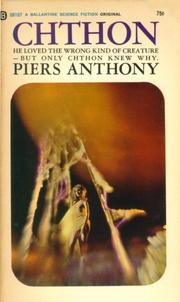 Cover of Chthon by Piers Anthony