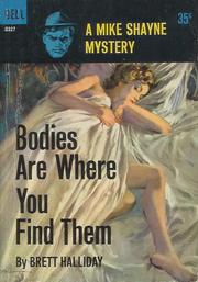 Front cover of Bodies Are Where You Find Them by Brett Halliday