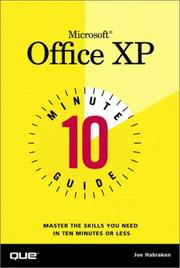 Cover of 10 Minute Guide to Microsoft Office XP by Joe Habraken