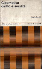 Cover of Cibernetica by Vittorio Frosini