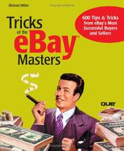 Front cover of Tricks of the eBay masters by Michael Miller