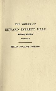 Cover of Philip Nolan's friends by Edward Everett Hale