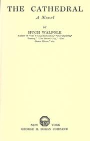 Cover of The cathedral by Hugh Walpole