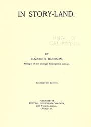 Cover of In story-land by Elizabeth Harrison