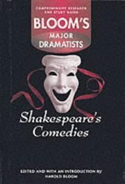 Cover of Shakespeare's comedies by Harold Bloom