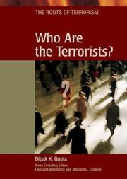 Front cover of Who are the terrorists? by Dipak K. Gupta